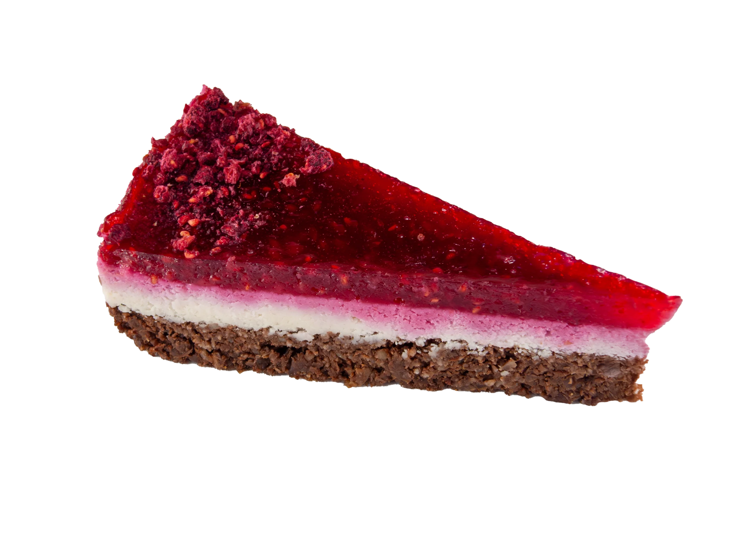 Zákusok Raw Malina. Raw Malina – sladká harmónia prírody.