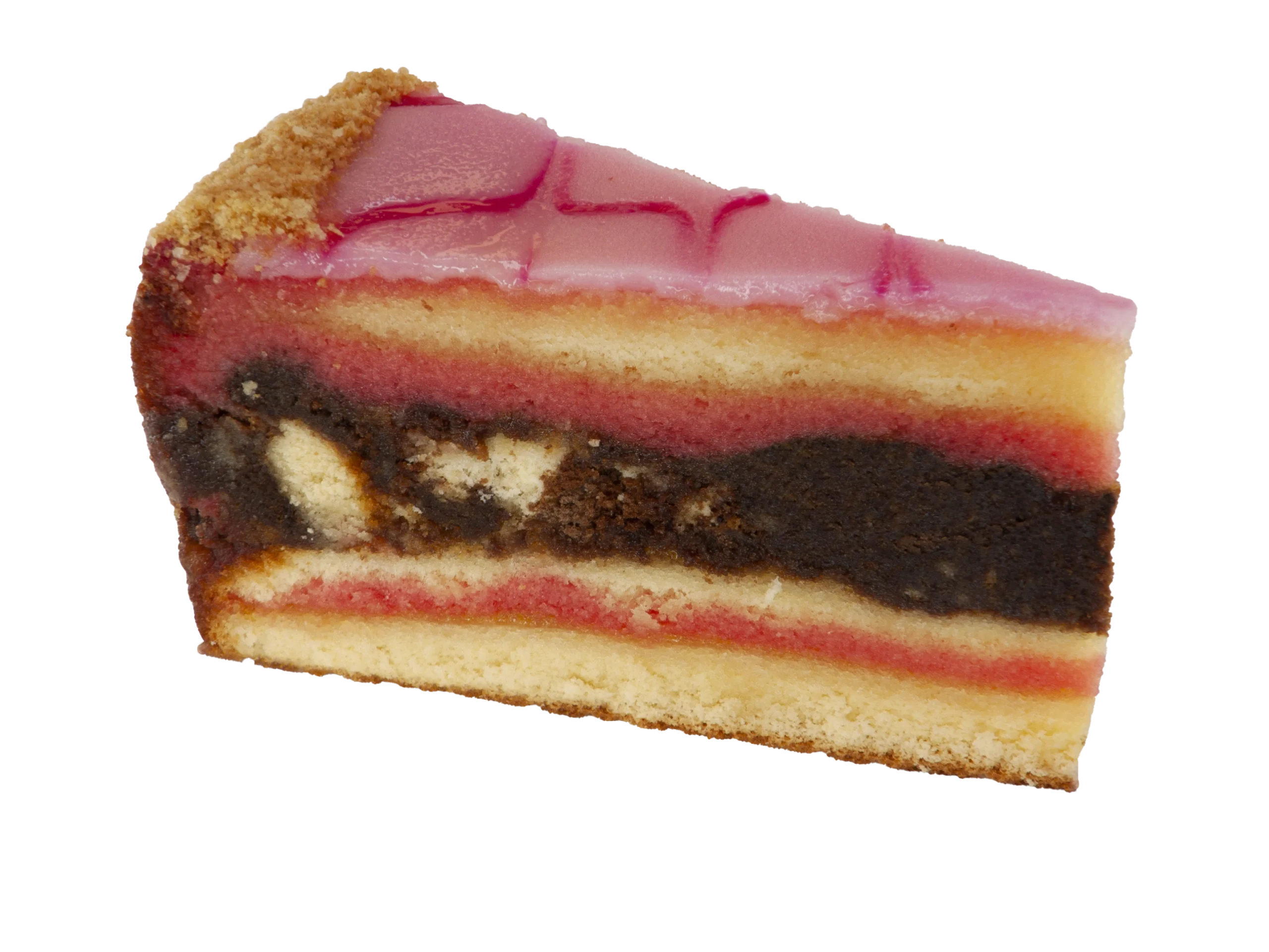 Punčová torta patrí medzi najobľúbenejšie klasické torty, ktoré vynikajú sviežou ovocnou vôňou a jemným punčovým nádychom. V Caffe Bischofsdorf pripravujeme každú punčovú tortu ručne, aby sme zachovali poctivú štruktúru, vyváženú chuť a krásny vzhľad. Tento dezert spája nadýchané piškótové pláty, aromatický punčový sirup a lahodný krém, ktorý tortu zjemňuje a spája do harmonického celku. Výsledkom je torta plná farieb, vôní a chutí, ktorá si okamžite získava priazeň každého, kto má rád tradičné dezerty s výrazným charakterom.